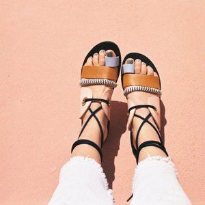 LRNCE - Samou lace-up sandal (42)